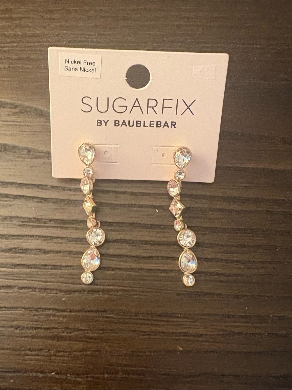 NEW BaubleBar Linear Drop Earrings